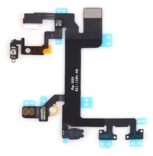 7-iPhone 5S Power Volume Button Vibrator Flex Cable Original