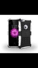 WHITE  Heavy duty impact rigid hard case cover