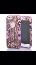 Purple Hibryd  camouflage case cover