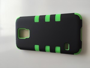 GREEN 3-layer rugged rubber shockproof skin case cover