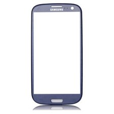 Samsung i9300 Galaxy S3 Blue Front Glass Lens