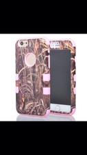 Light Pink Hibryd  camouflage case cover