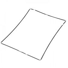 2-iPad 2 LCD Screen Middle Frame Black