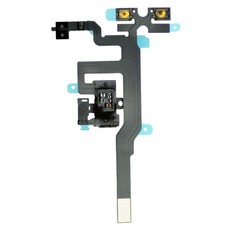 10-iPhone 4S Audio Headphone Jack Flex Cable Original Black