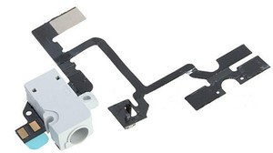 22-iPhone 4 Audio Jack Flex Cable White Original