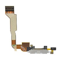 8-iPhone 4 CDMA Dock Connector Flex Cable White Original