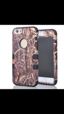 Hibryd  camouflage/black case cover