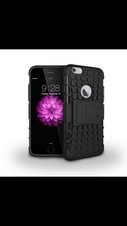 BLACK Heavy duty impact rigid hard case cover
