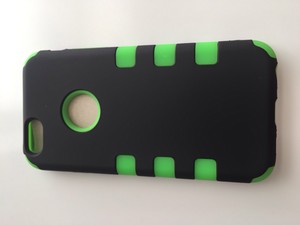 LIGHT BLUE 3-layer rugged rubber shockproof skin case cover